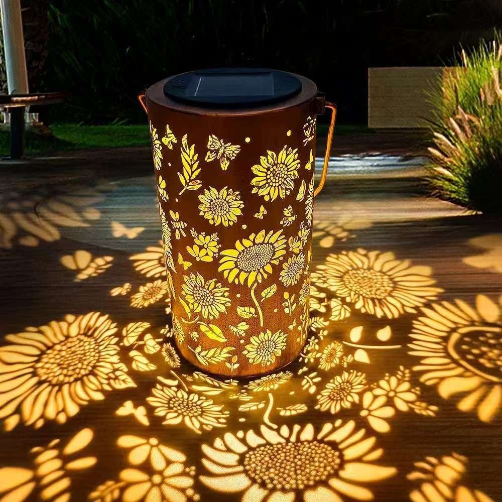 Outdoor Lighting Patio - Sunflower Light and Shadow Light Waterproof