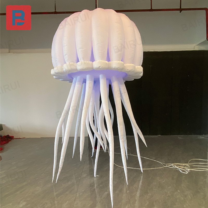 Outdoor Lighting Jellyfish - Inflatable jellyfish, nightclub party ocean event
