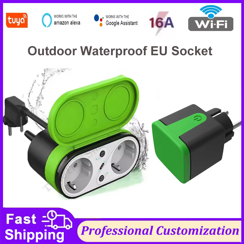 Outdoor Lighting Timer - Tuya EU 16A Wifi Smart Outdoor