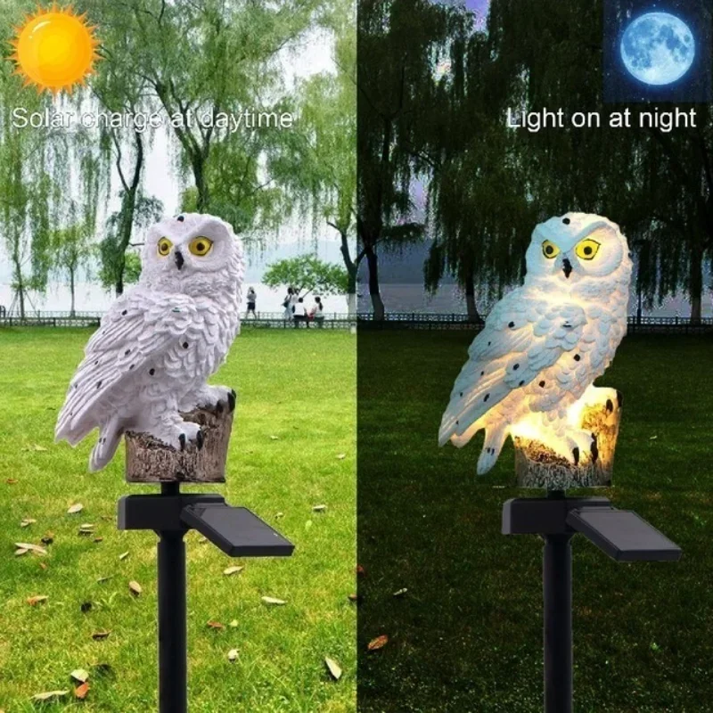 Outdoor Lighting For Gazebo - Owl Lights Outdoor Solar Powered Lawn