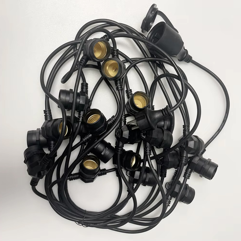 Outdoor Lighting In Ground - 10M Cable LED String Commercial Grade
