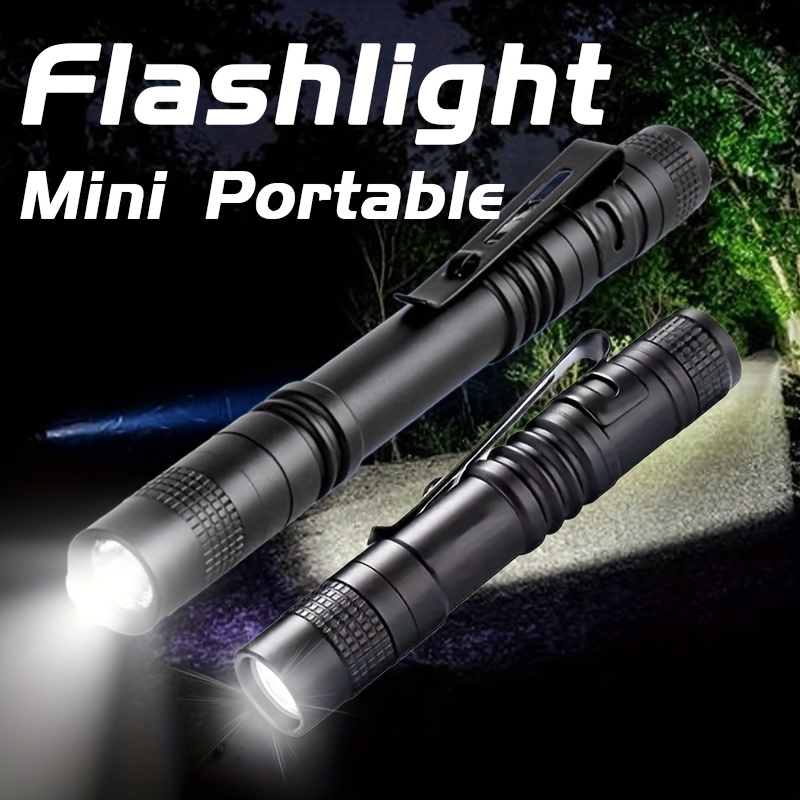 Outdoor Lighting Usa - Mini Portable LED Flashlight Pocket Ultra