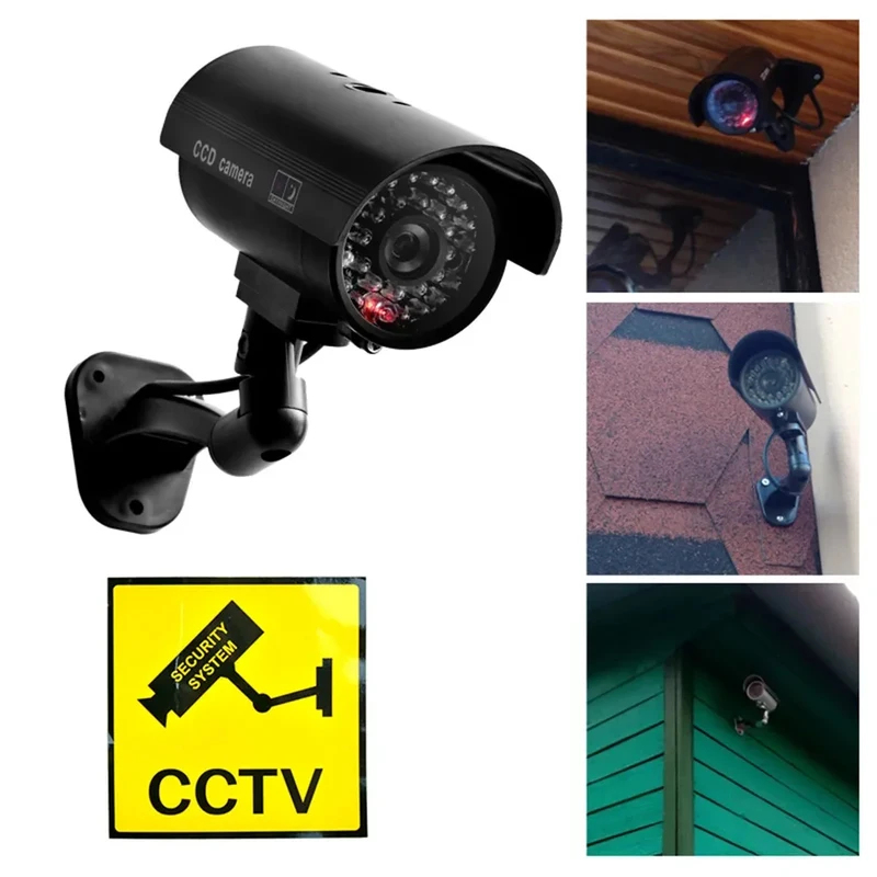 Outdoor Lighting And Camera - Simulation Fake Bullet Camera Dummy Cameras