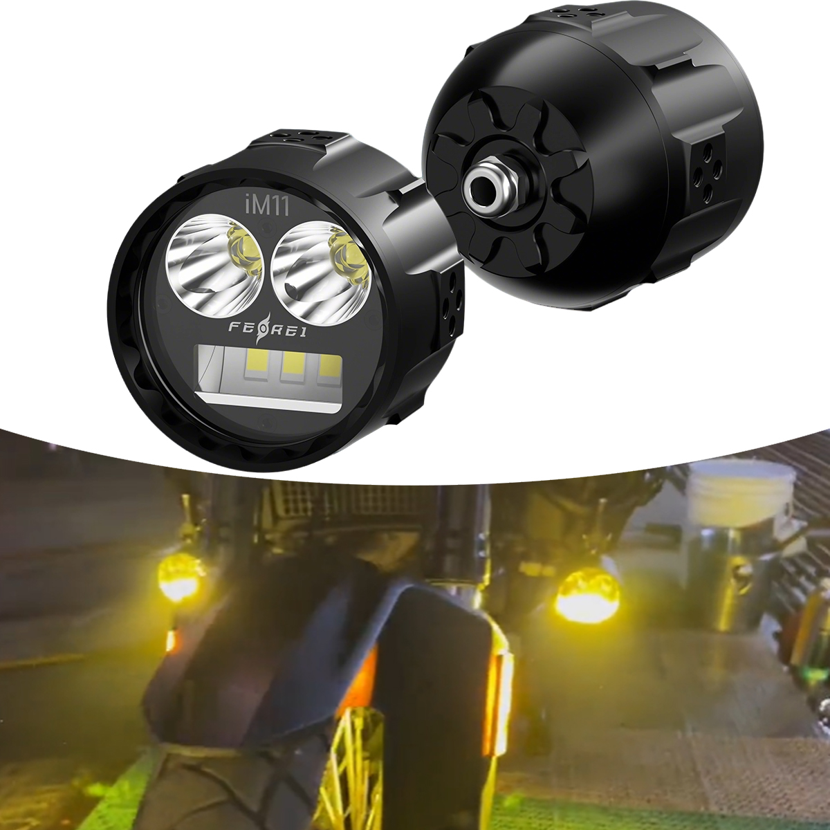 Outdoor Lighting Spotlight - Motorcycle Low Beam LED Auxiliary Light