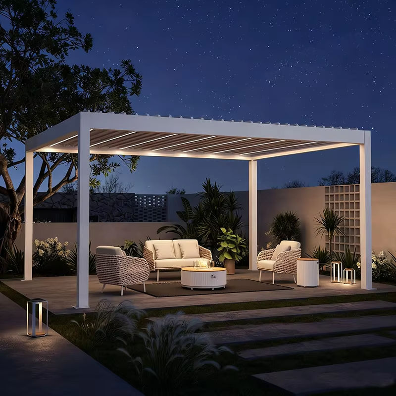 Outdoor Lighting For Gazebo - Outdoor Rust Proof Heavy Duty Pavilion