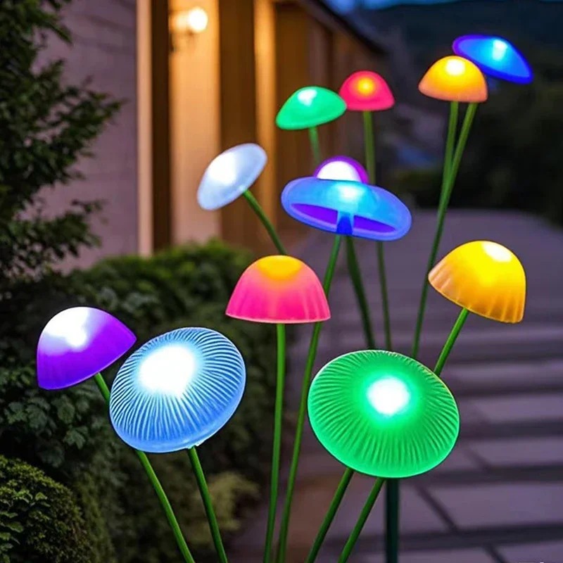 Outdoor Lighting Jellyfish - Solar Jellyfish Lights Outdoor Patio Landscape