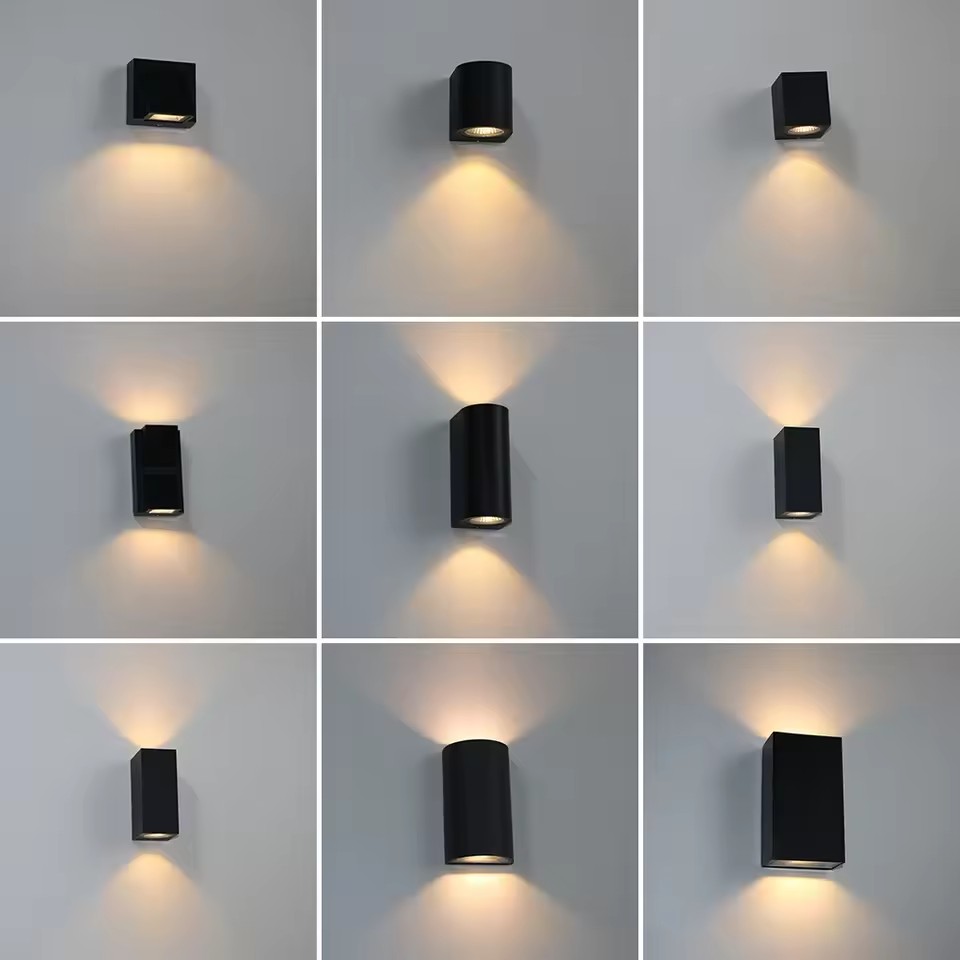 Outdoor Lighting On Fence - IP65 LED Wall Light Aluminum Outdoor