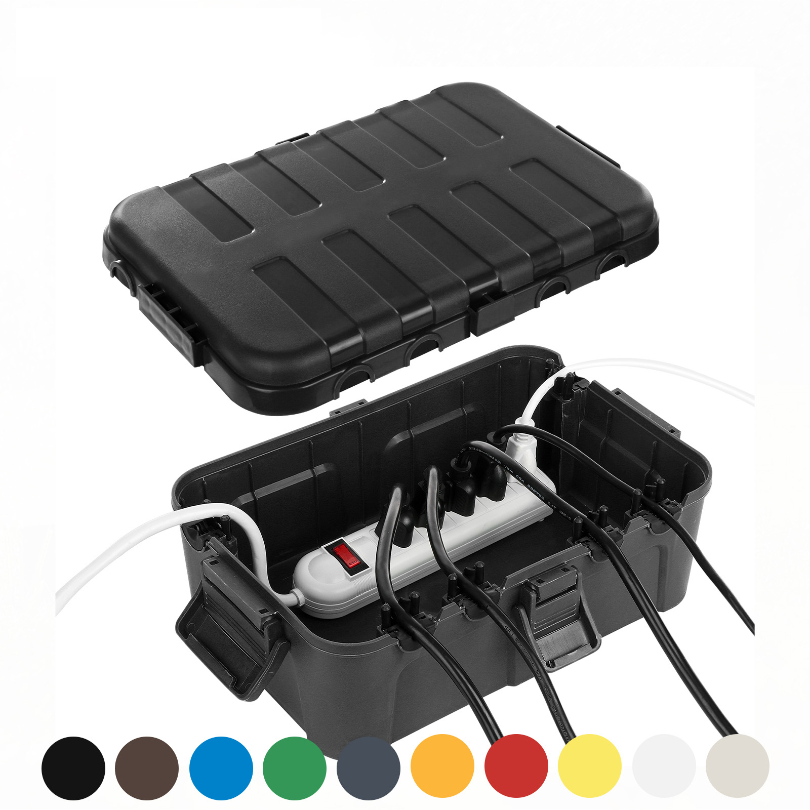 Outdoor Lighting Timer - Extra Large Outdoor Electrical Box,Waterproof Extension