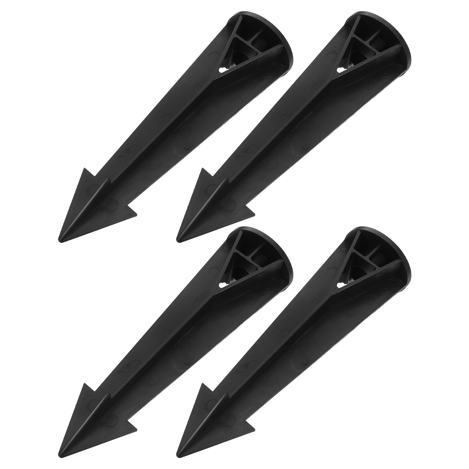 Outdoor Lighting In Ground - 4Pcs ABS Ground Stakes Replacement Heavy