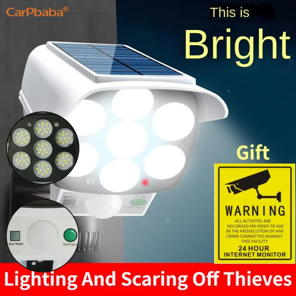 Outdoor Lighting And Camera - Outdoor Solar Light Motion Sensor Security