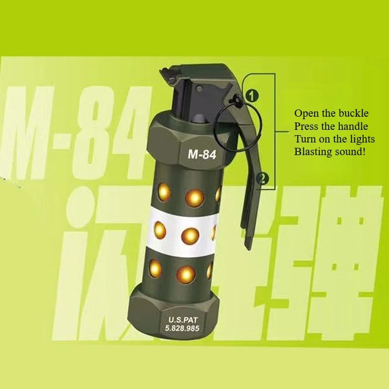 Tactical M84 Dummy Grenade Mod - Outdoor Lighting Usa ulasan dan harga