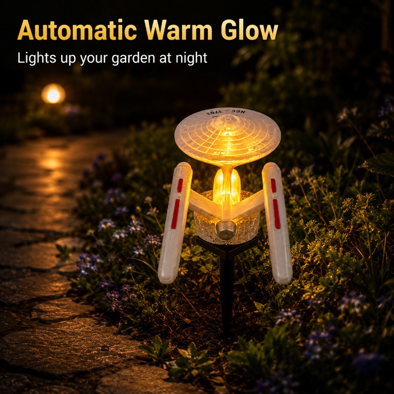 Star Trek USS Enterprise Solar - Outdoor Lighting For Gazebo ulasan dan harga
