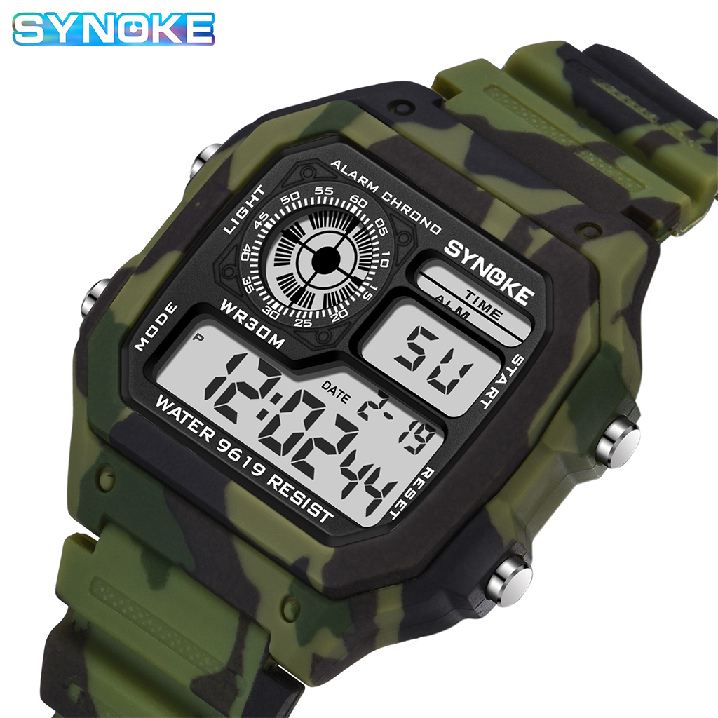 SYNOKE Outdoor Military Digita - Outdoor Lighting Timer ulasan dan harga