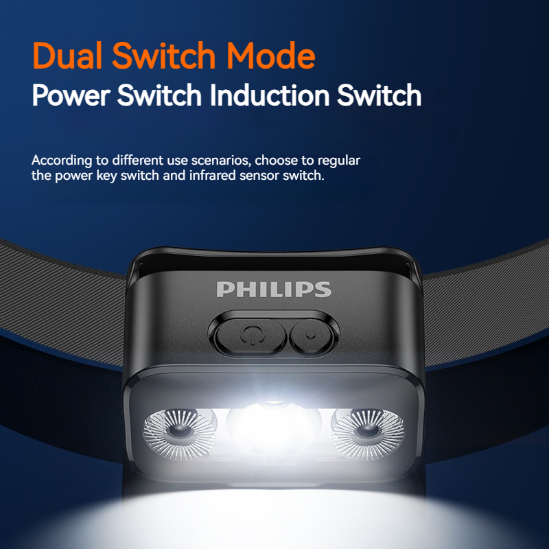 Philips LED Headlamp Sensor He - Outdoor Lighting Usa ulasan dan harga