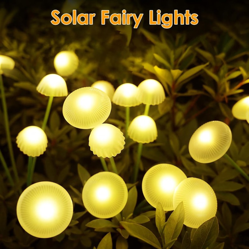 Solar Lawn Mushroom Jellyfish  - Outdoor Lighting Jellyfish ulasan dan harga