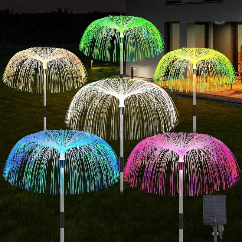 Outdoor LED Solar Lights 7 Col - Outdoor Lighting Jellyfish ulasan dan harga