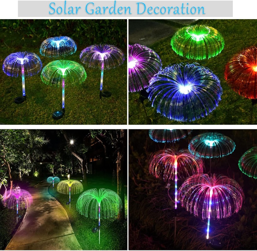 Outdoor LED Solar Lights 7 Col - Outdoor Lighting Jellyfish ulasan dan harga