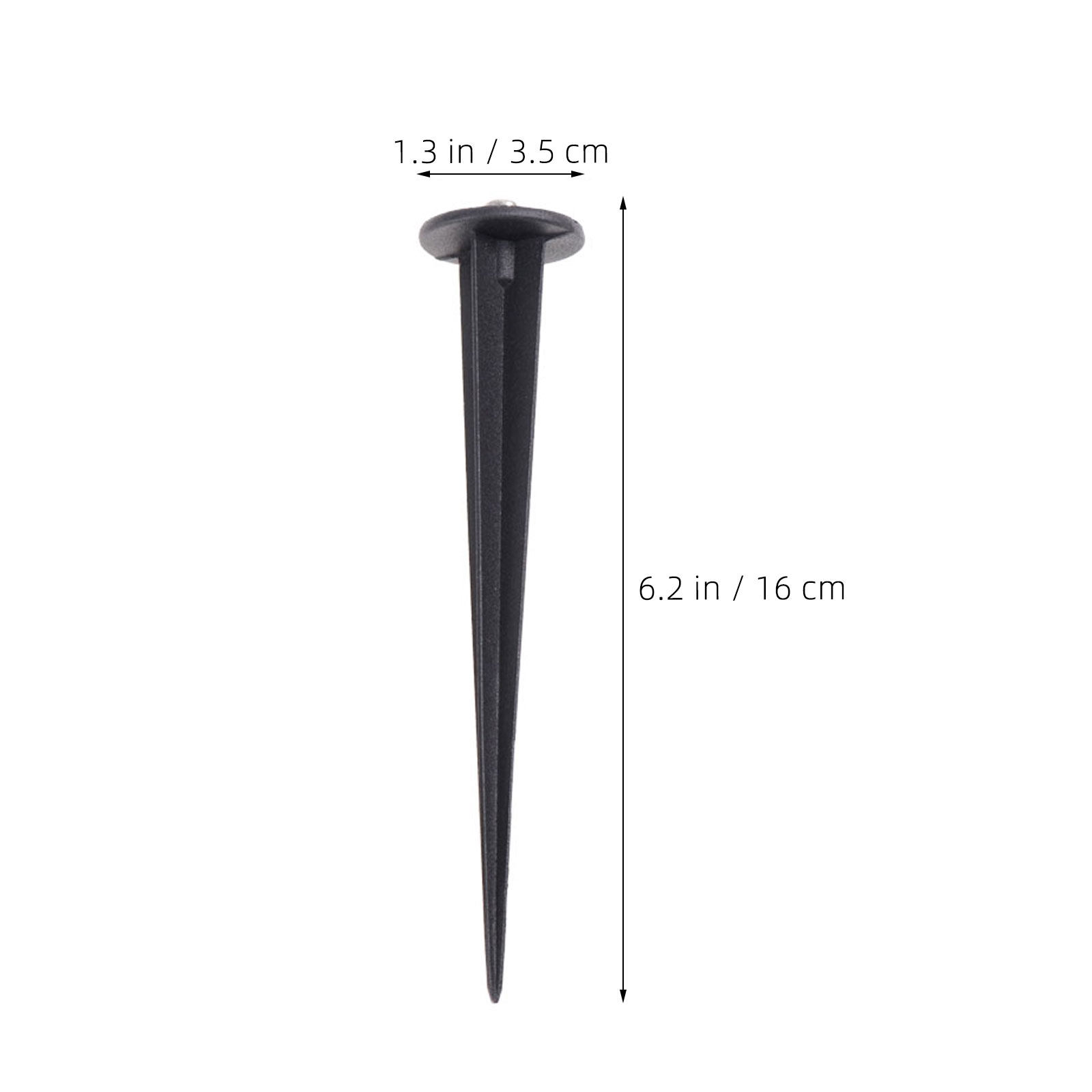 2Pcs 16Cm Aluminum Ground Plug - Outdoor Lighting Ground Fixtures ulasan dan harga