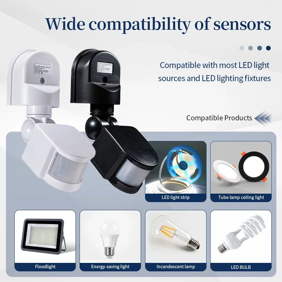 110-240V PIR Motion Sensor 12V - Outdoor Lighting Switch ulasan dan harga