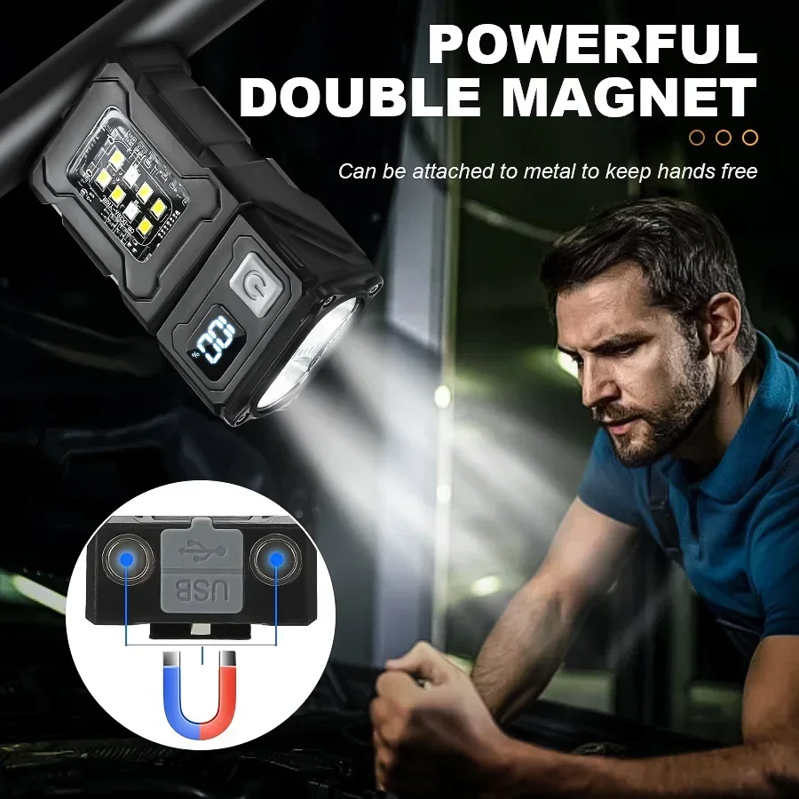 Mini Rechargeable LED Pocket F - Outdoor Lighting Usa ulasan dan harga