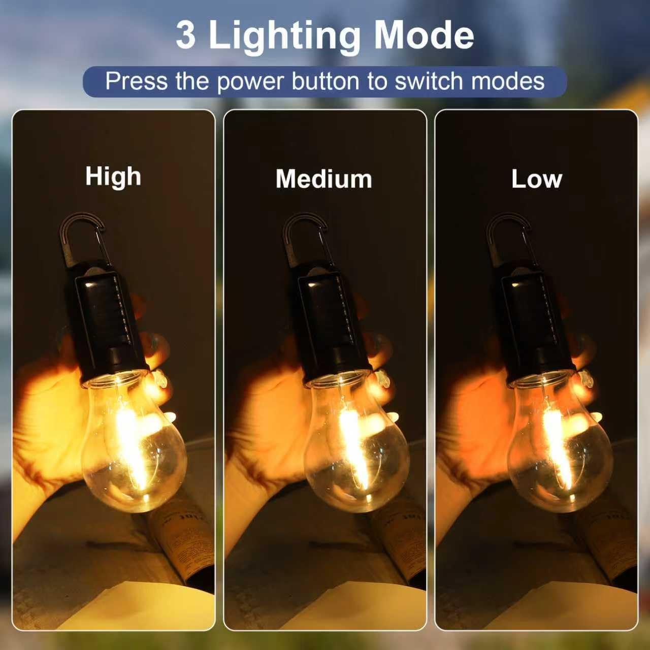 Solar LED Camping Lights Type- - Outdoor Lighting Wire ulasan dan harga