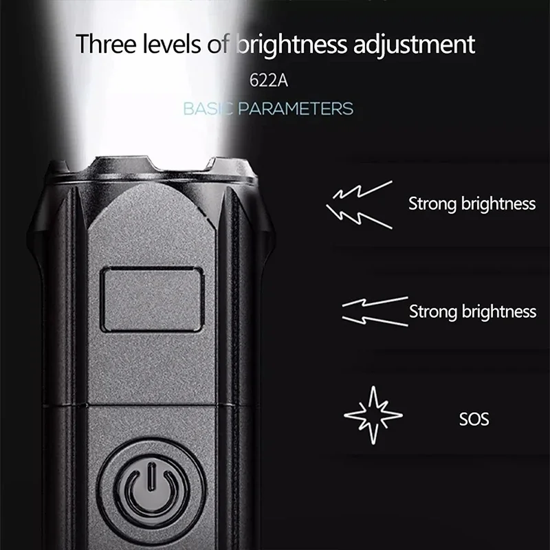 LED Camping Torch Flashlight H - Outdoor Lighting Spotlight ulasan dan harga