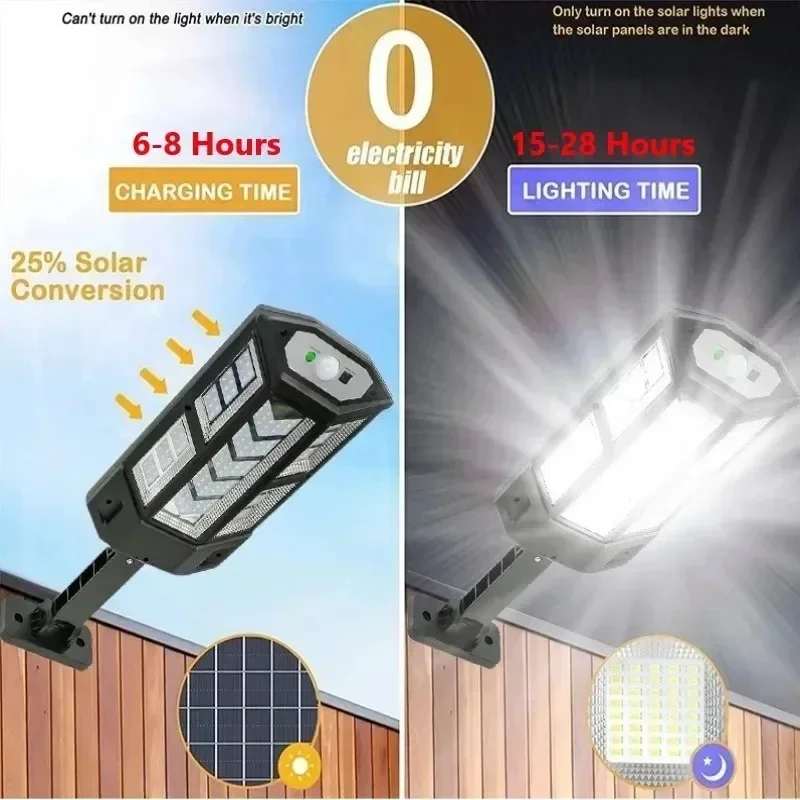 Newest Solar Lamp Powerful Out - Outdoor Lighting Patio ulasan dan harga