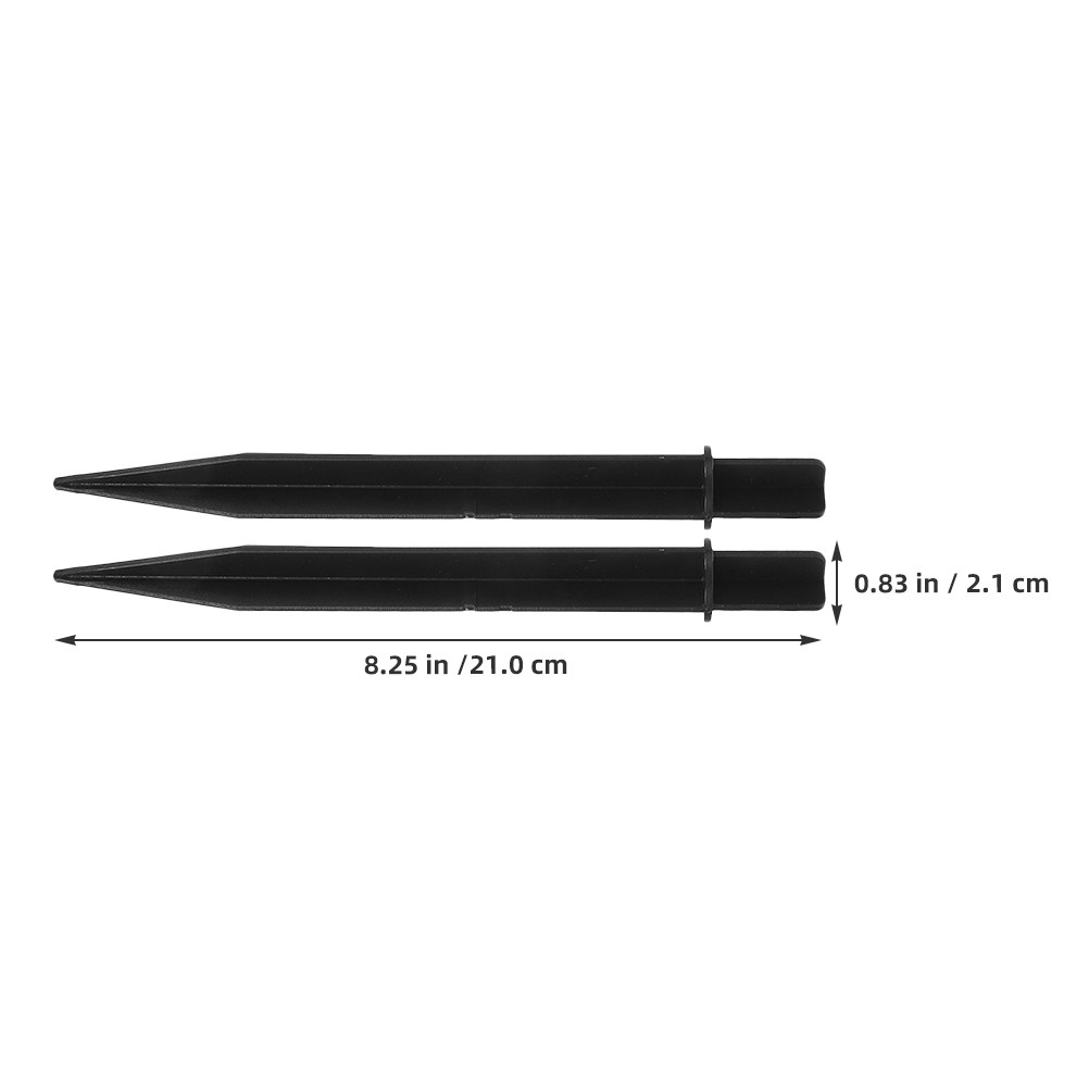 15Pcs Black Ground Stakes for  - Outdoor Lighting In Ground ulasan dan harga