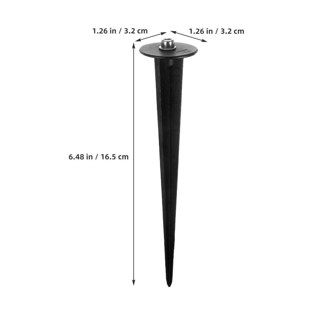6Pcs Metal Solar Light Stakes  - Outdoor Lighting Ground Fixtures ulasan dan harga