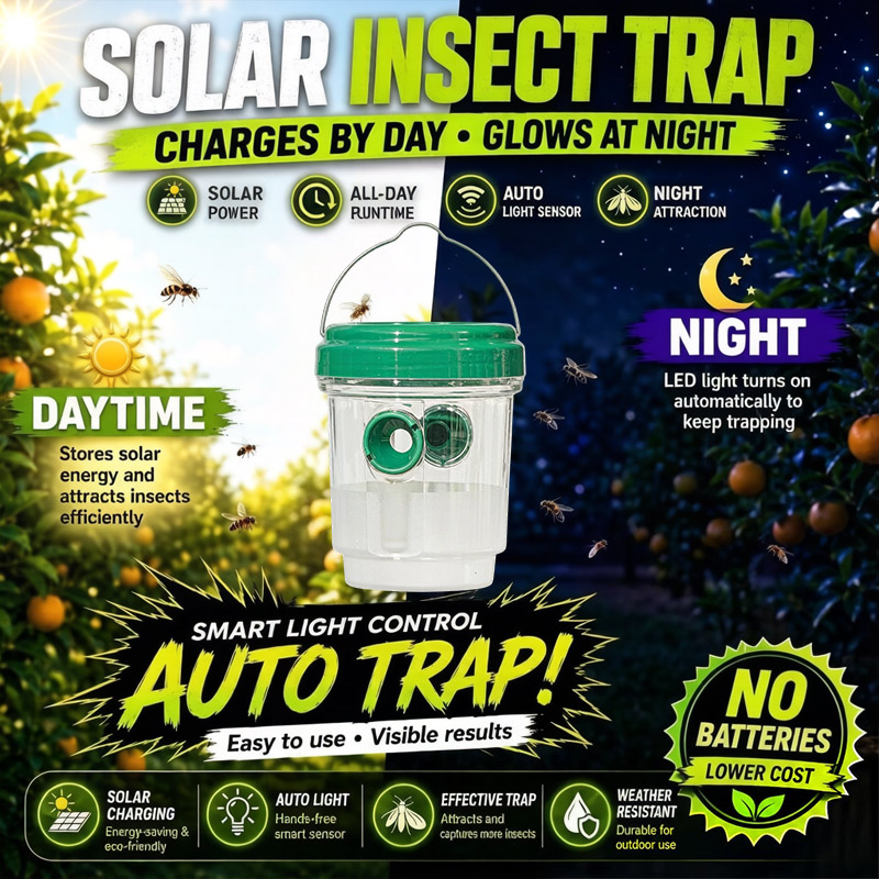 Solar Powered Fruit Fly Traps  - Outdoor Lighting For Gazebo ulasan dan harga