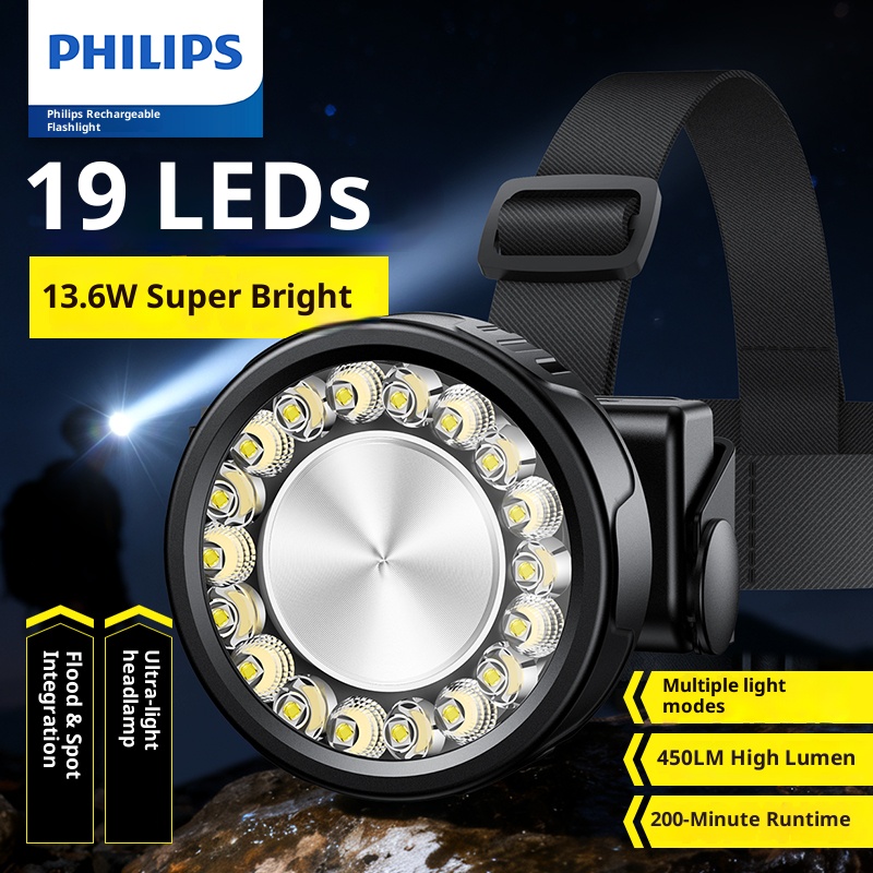 Philips LED Headlight Lighting - Outdoor Lighting Philips ulasan dan harga