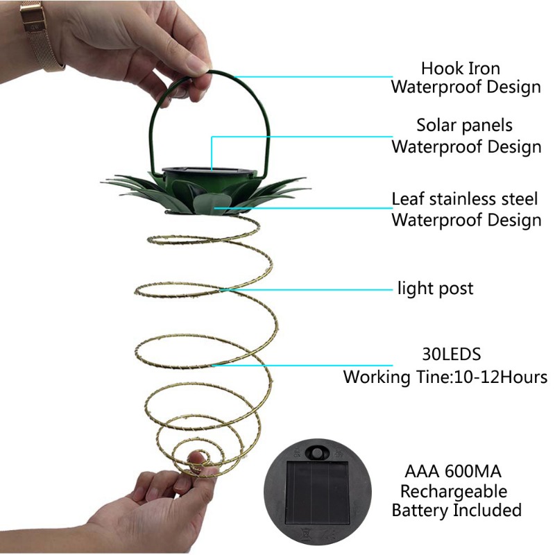 Solar Charging Light LED Coppe - Outdoor Lighting Wire ulasan dan harga