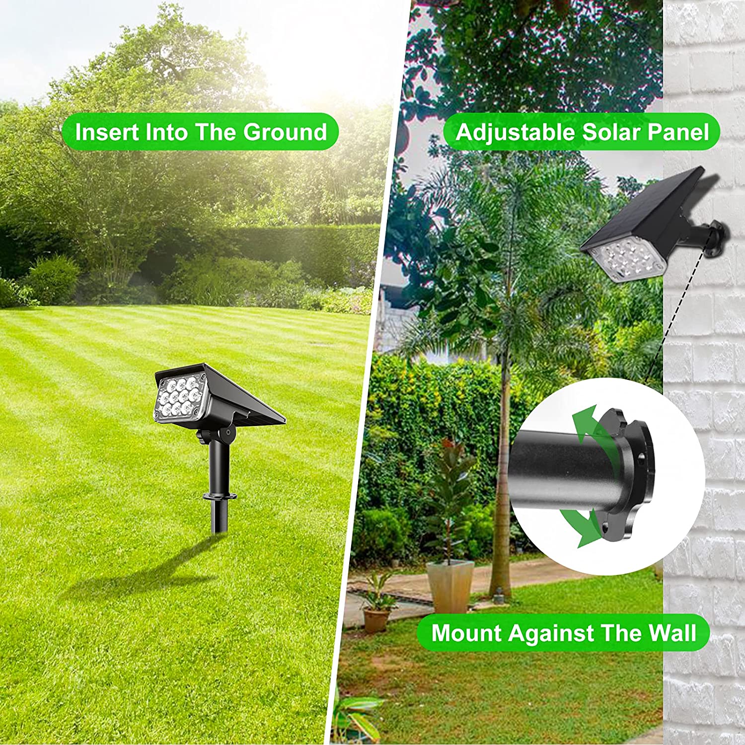 4pcs Solar Spotlight Outdoor G - Outdoor Lighting Wire ulasan dan harga