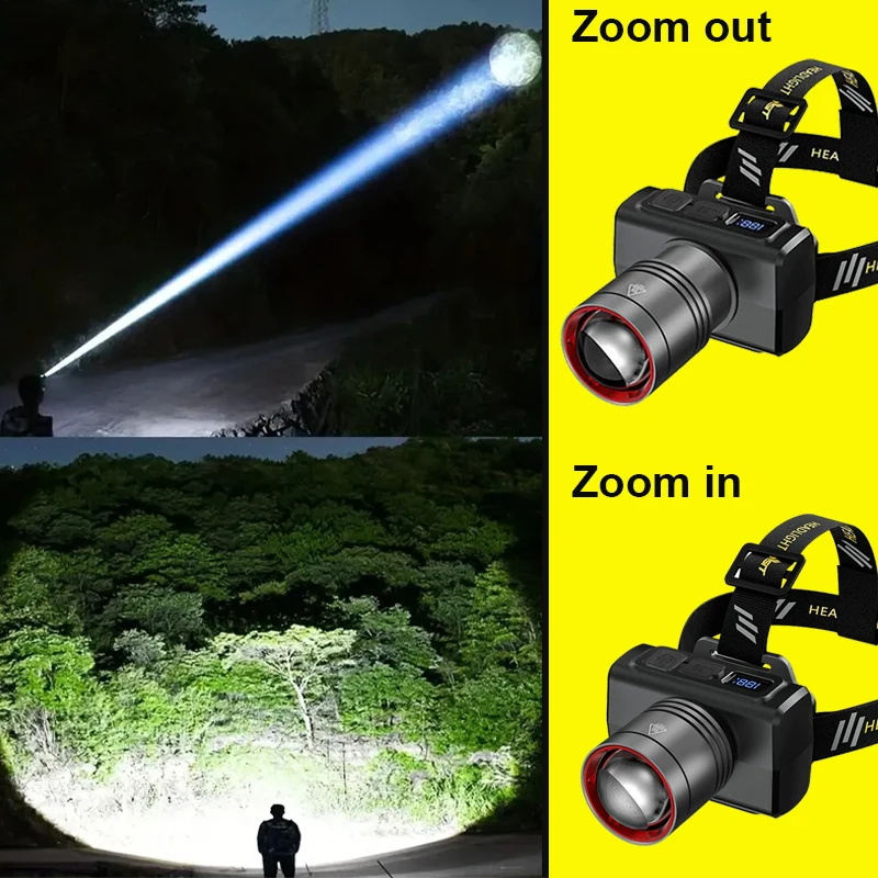 2026 LED digital Rechargeable  - Outdoor Lighting Sensor ulasan dan harga