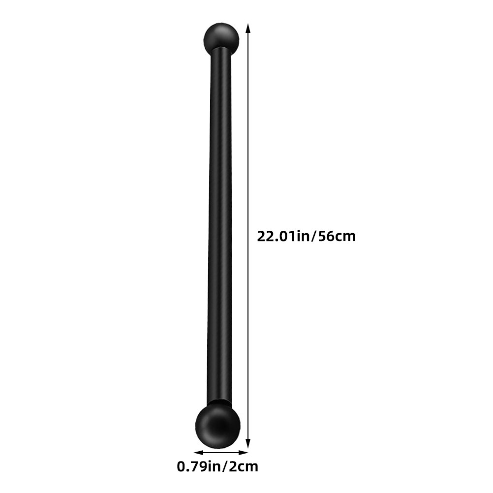 2Pcs Lamp Post Cross Arm Black - Outdoor Lighting Patio ulasan dan harga