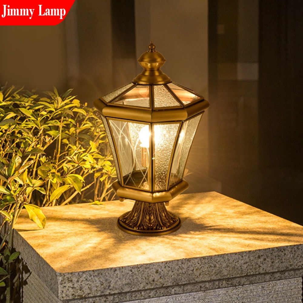 European Style Outdoor Waterpr - Outdoor Lighting Brass ulasan dan harga