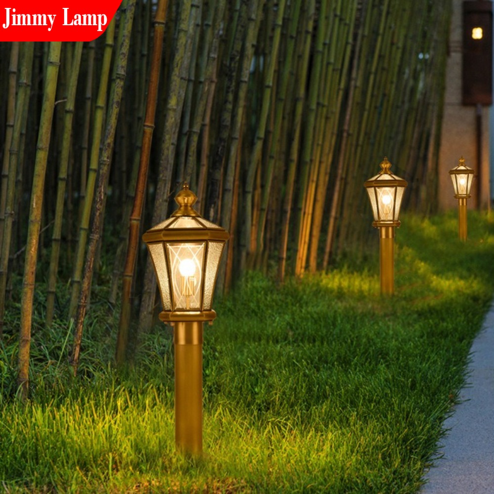 European Style Outdoor Waterpr - Outdoor Lighting Brass ulasan dan harga