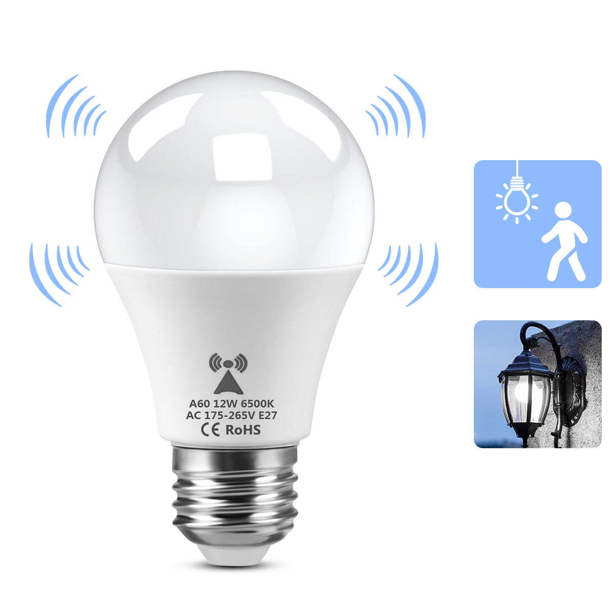 12W 220V LED Night Light Lamp  - Outdoor Lighting Sensor ulasan dan harga