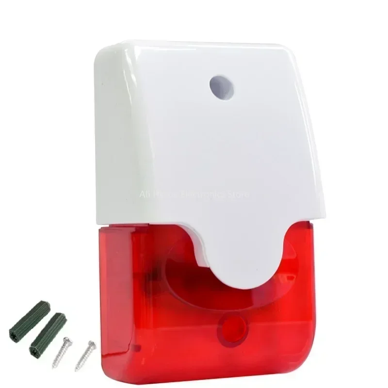 Strobe Siren Alarm 103 dB Horn - Outdoor Lighting Wire ulasan dan harga