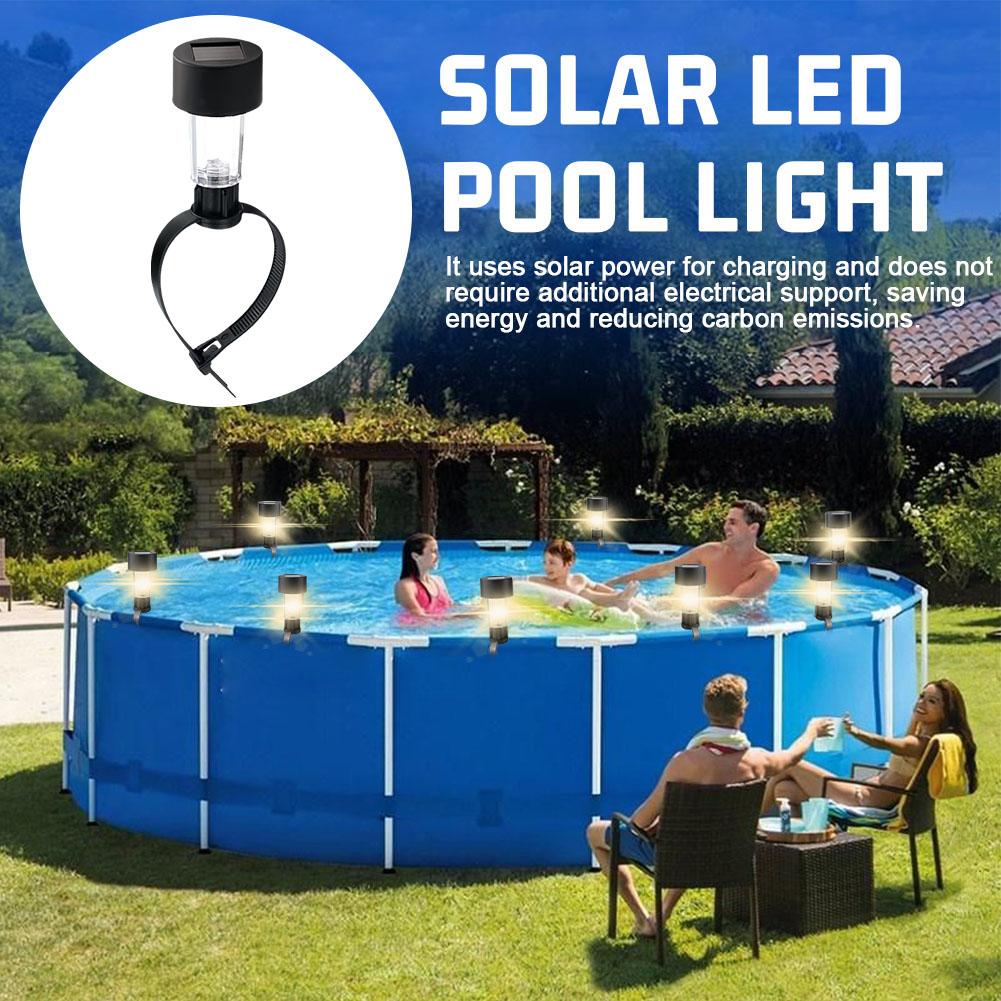 Solar Powered LED Pool Lights  - Outdoor Lighting In Ground ulasan dan harga