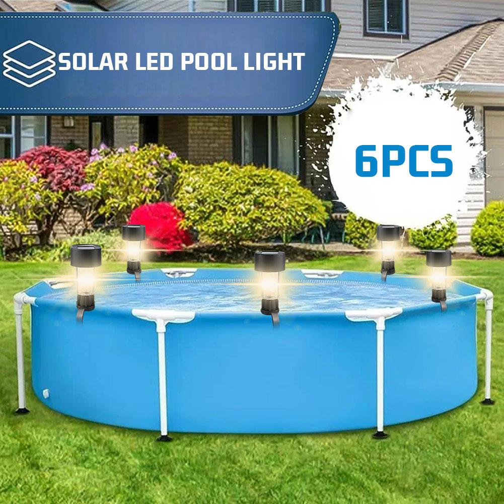 Solar Powered LED Pool Lights  - Outdoor Lighting In Ground ulasan dan harga
