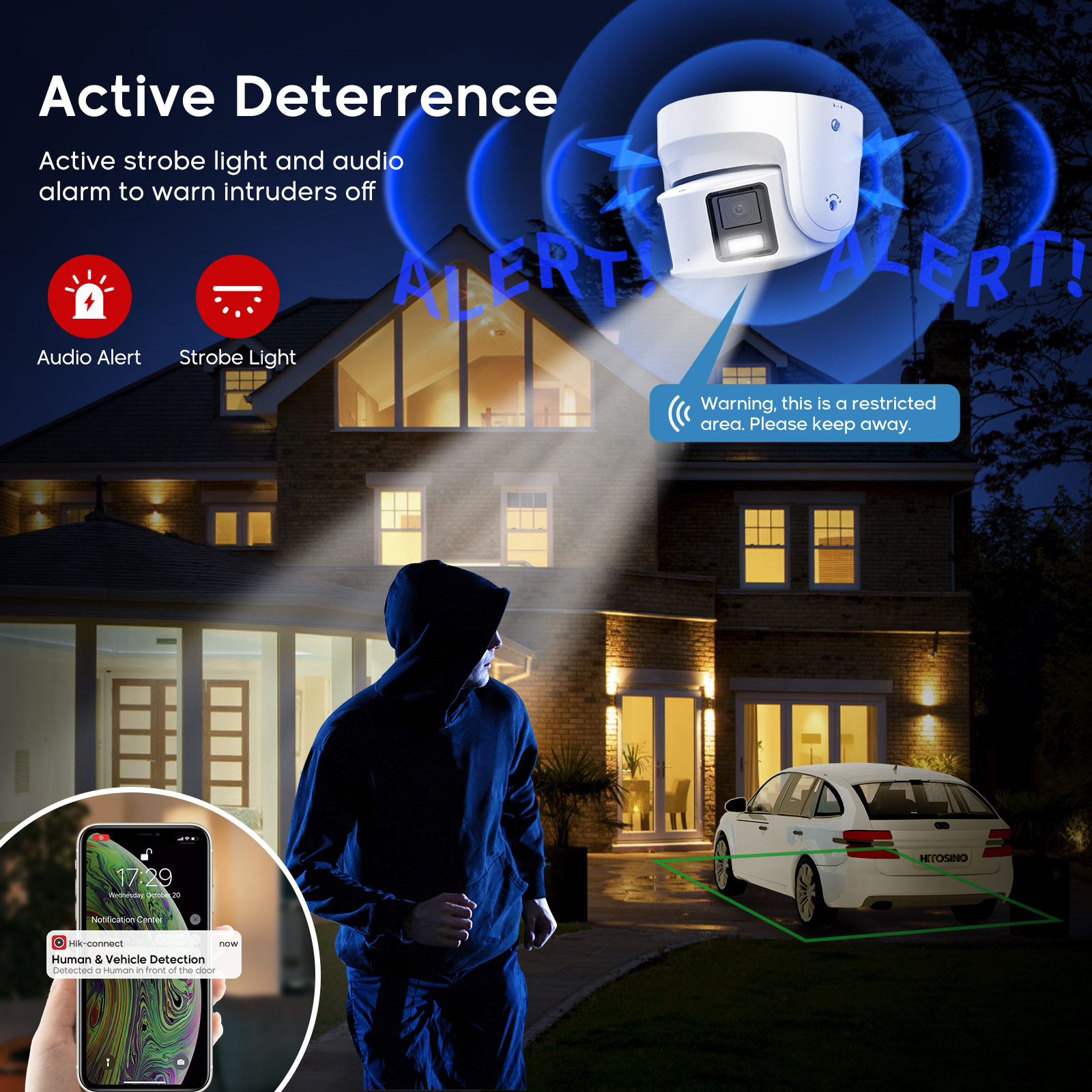 Hikvision Panoramic ColorVu IP - Outdoor Lighting And Camera ulasan dan harga