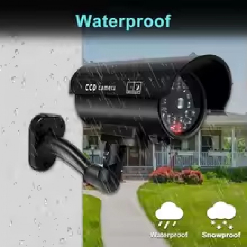 Simulation Fake Bullet Camera  - Outdoor Lighting And Camera ulasan dan harga