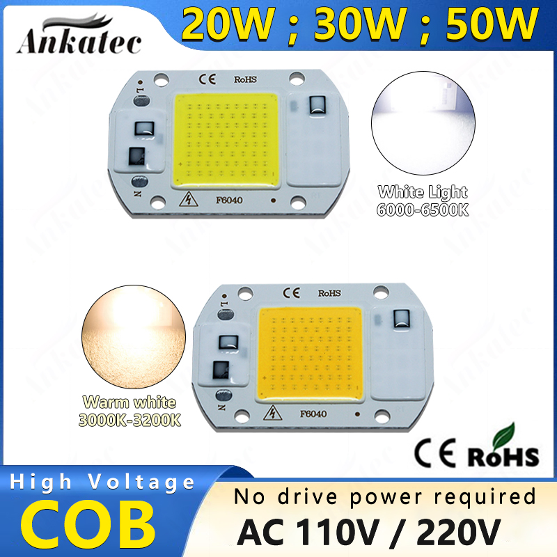 3000K 6000K LED COB Chip Light - Outdoor Lighting Spotlight ulasan dan harga