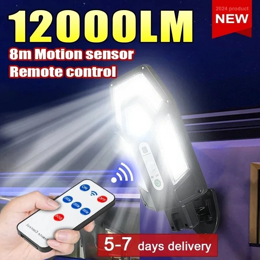 12000LM Powerful Solar Wall La - Outdoor Lighting For Gazebo ulasan dan harga