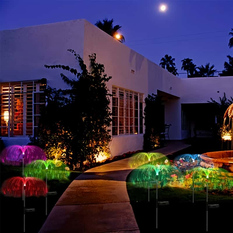 5 Pcs Solar Jellyfish LED Ligh - Outdoor Lighting Jellyfish ulasan dan harga