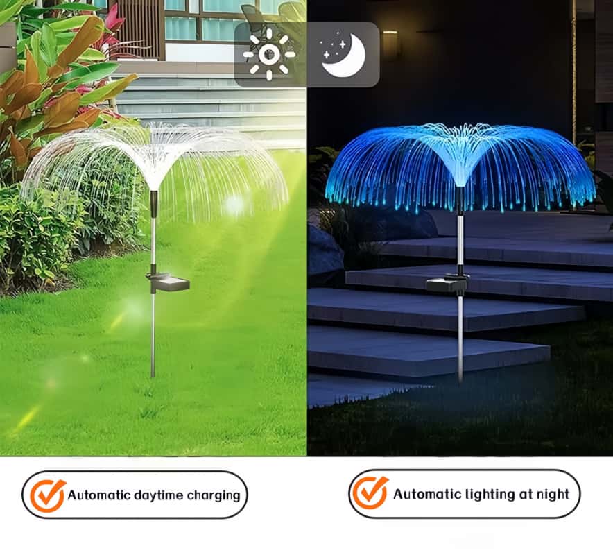 5 Pcs Solar Jellyfish LED Ligh - Outdoor Lighting Jellyfish ulasan dan harga