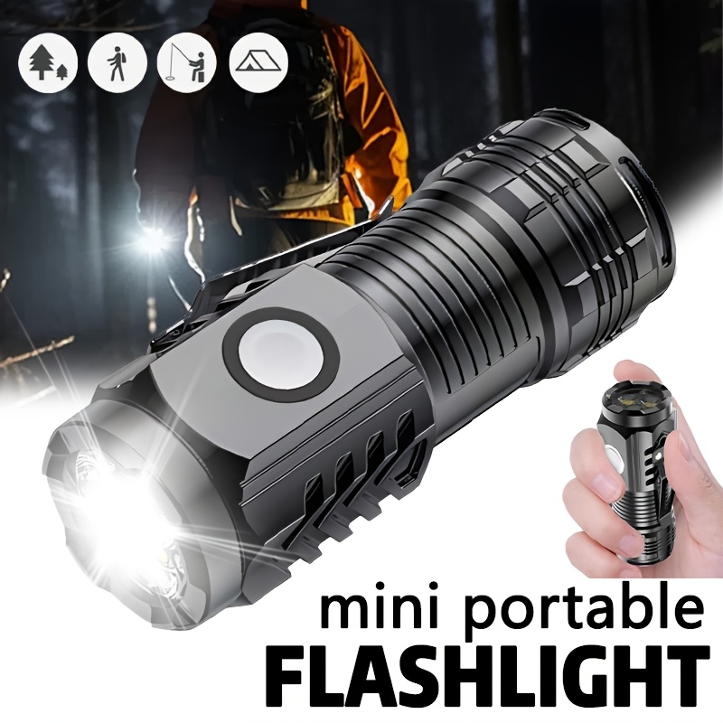 Mini 3LED Flashlight With Pen  - Outdoor Lighting Spotlight ulasan dan harga
