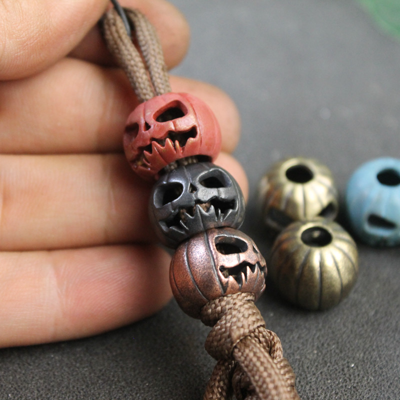 Halloween Pumpkin Skull Face L - Outdoor Lighting Brass ulasan dan harga