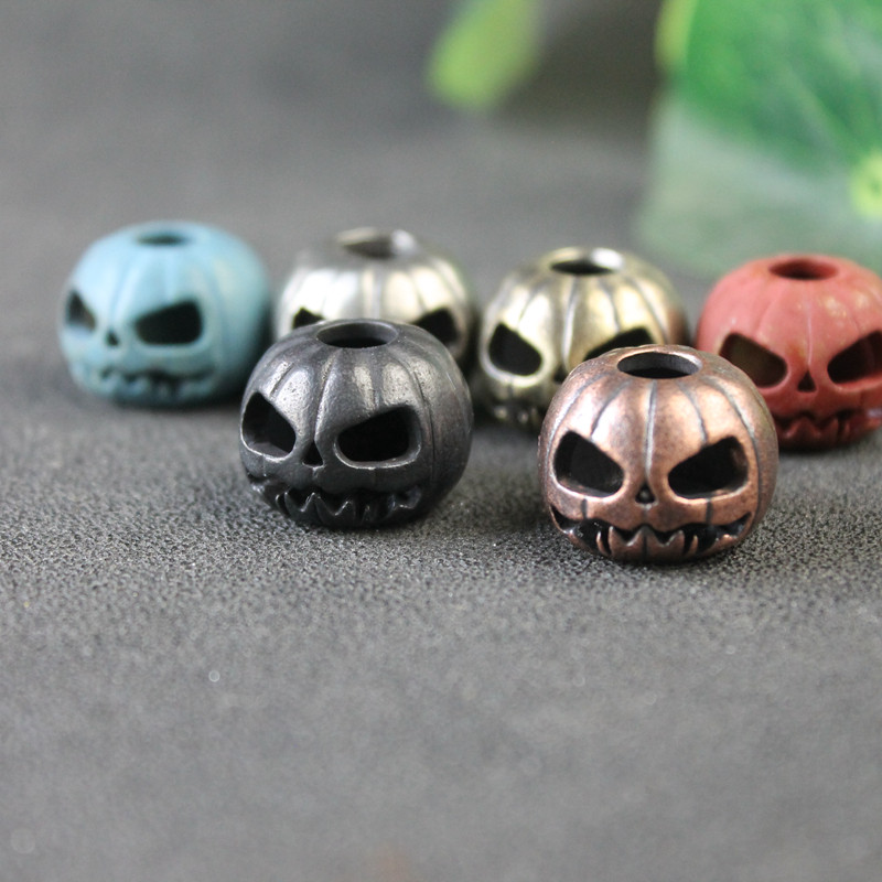 Halloween Pumpkin Skull Face L - Outdoor Lighting Brass ulasan dan harga